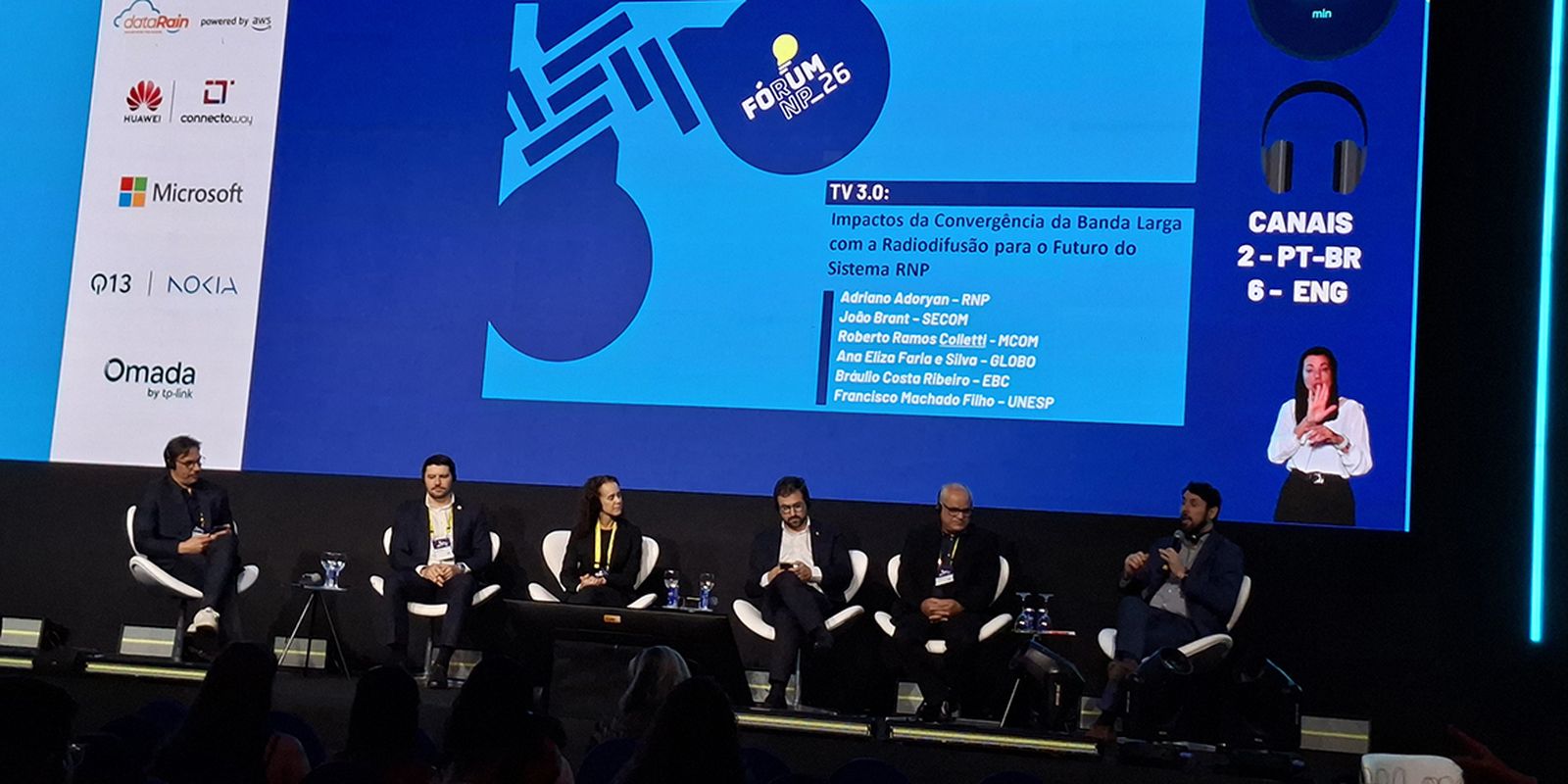 EBC acelera TV 3.0 e destaca papel da TV pública no Fórum RNP
