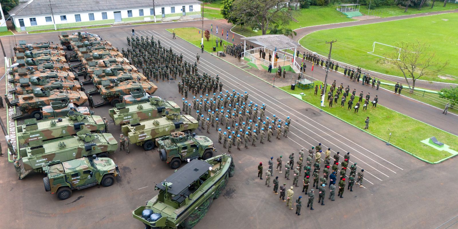 Exercício Felino 2026 mobiliza 740 militares da CPLP em Foz do Iguaçu
