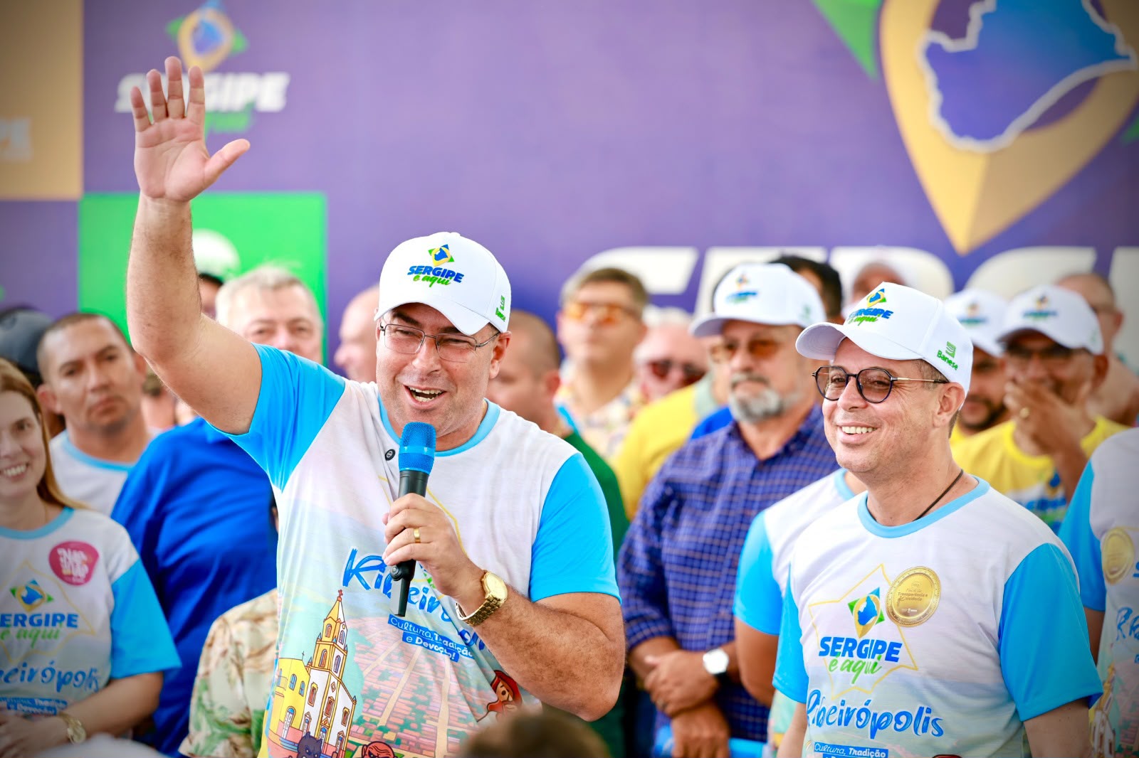 Governador Fábio Mitidieri em agenda no Agreste sergipano