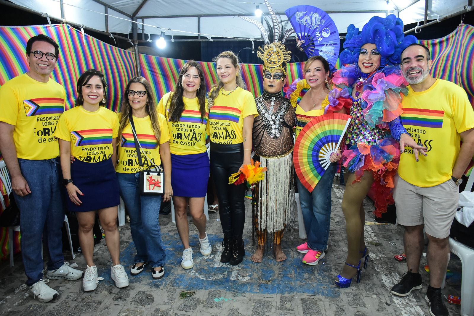 Desembargadora Iolanda Guimarães é madrinha da 25ª Parada LGBT+ em Aracaju 3 Desembargadora Iolanda Guimarães, presidente do TJSE, durante evento na Orla da Atalaia, em Aracaju