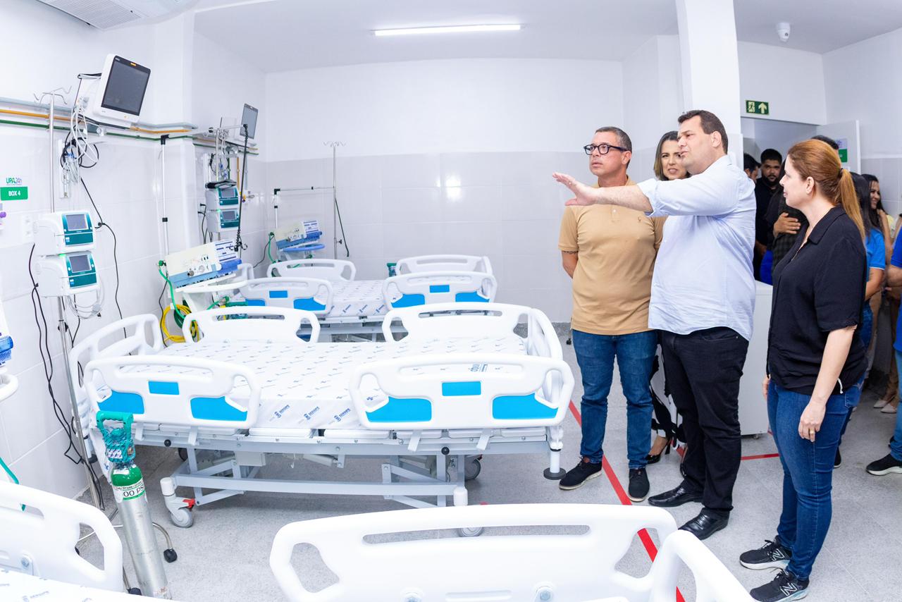 Governo reforma hospitais regionais e UPAs em nove municípios sergipanos 11 Leitos de UTI e estrutura hospitalar reformada no interior de Sergipe