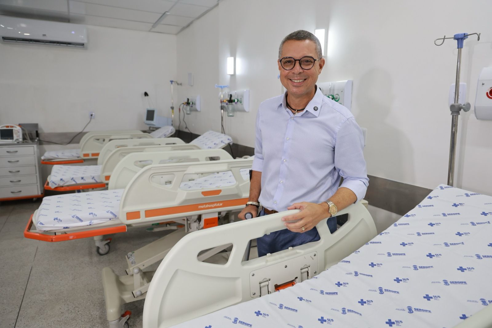 Governo reforma hospitais regionais e UPAs em nove municípios sergipanos 5 Leitos de UTI e estrutura hospitalar reformada no interior de Sergipe