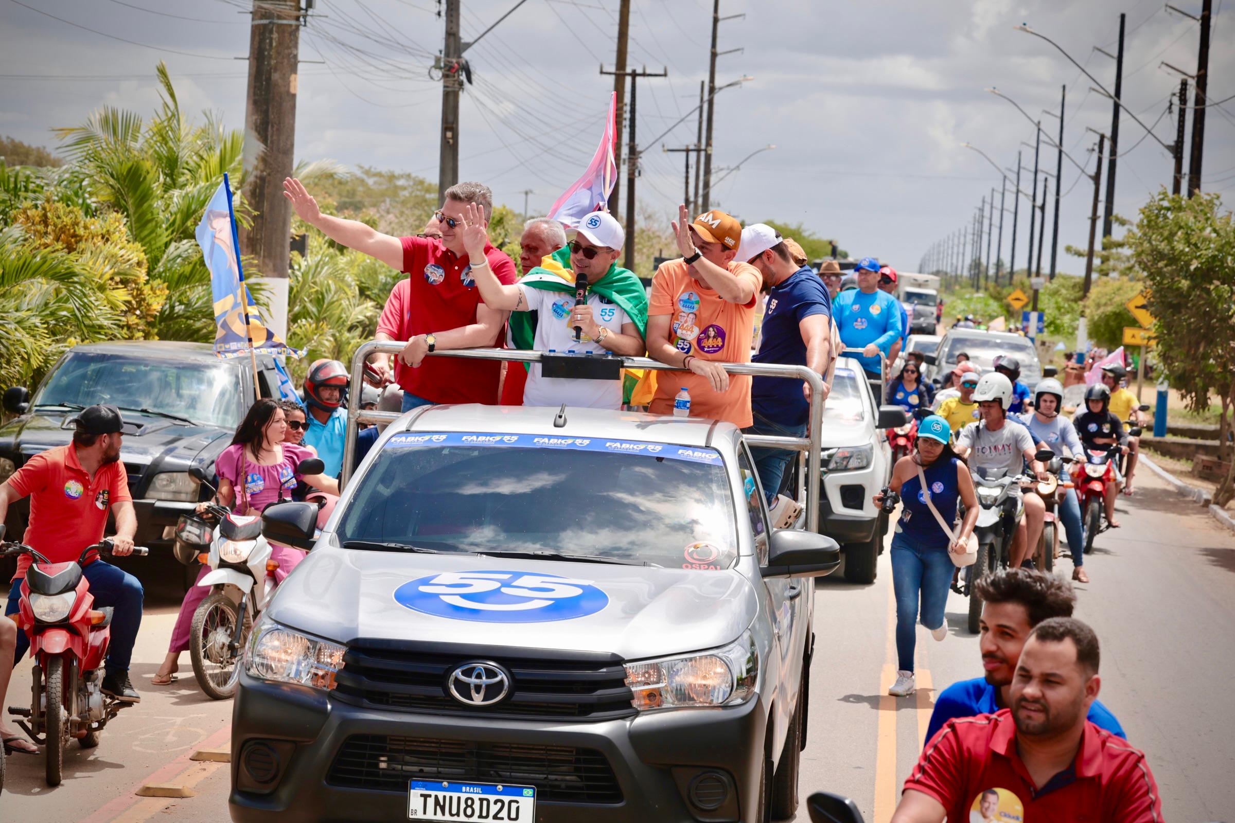 Carreata do governador Fábio Mitidieri em Nossa Senhora das Dores