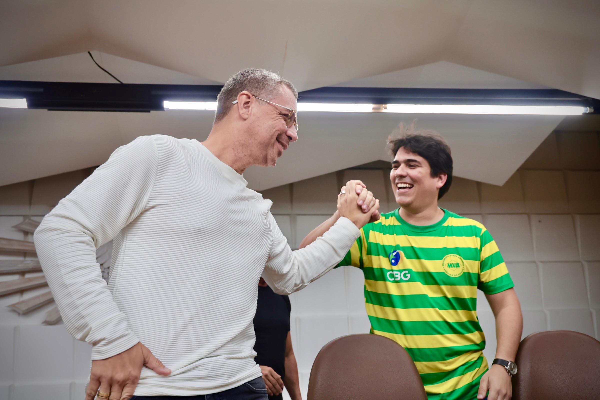 Campeãs mundiais de ginástica rítmica são recebidas no Palácio dos Despachos 6 Seleção Brasileira de Ginástica Rítmica recebida no Palácio dos Despachos