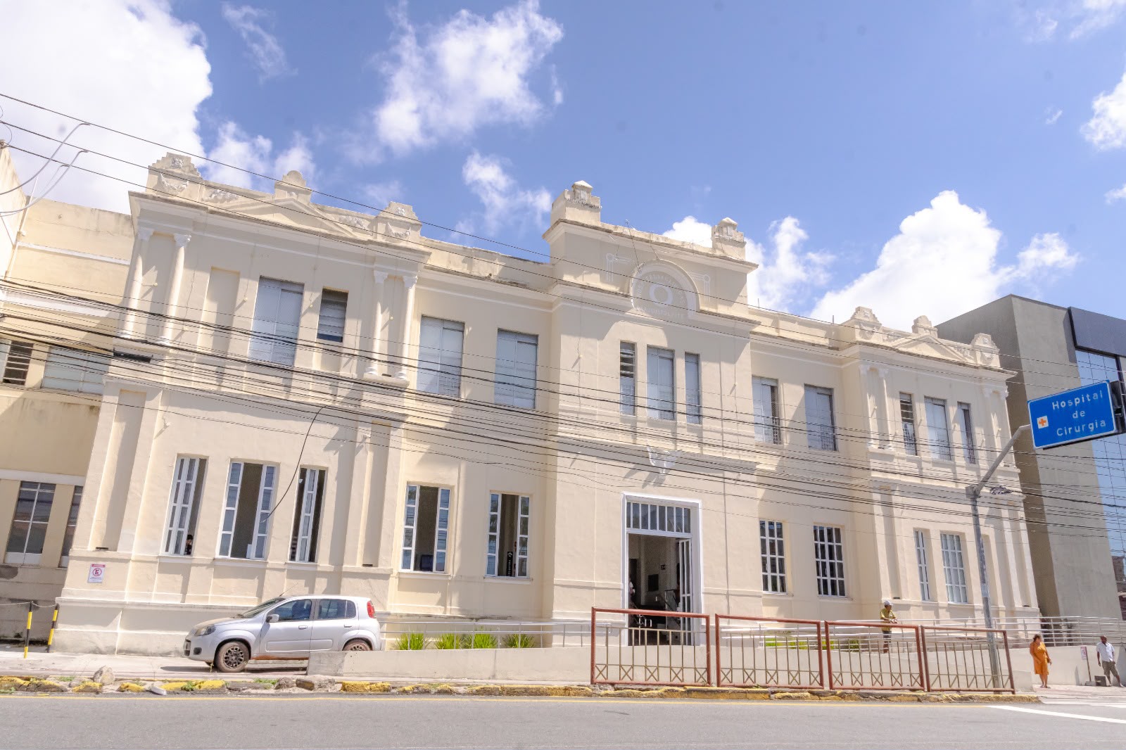 Hospital de Cirurgia participa de pesquisa que aponta cura funcional da hepatite B 1 Fachada do Hospital de Cirurgia, em Aracaju