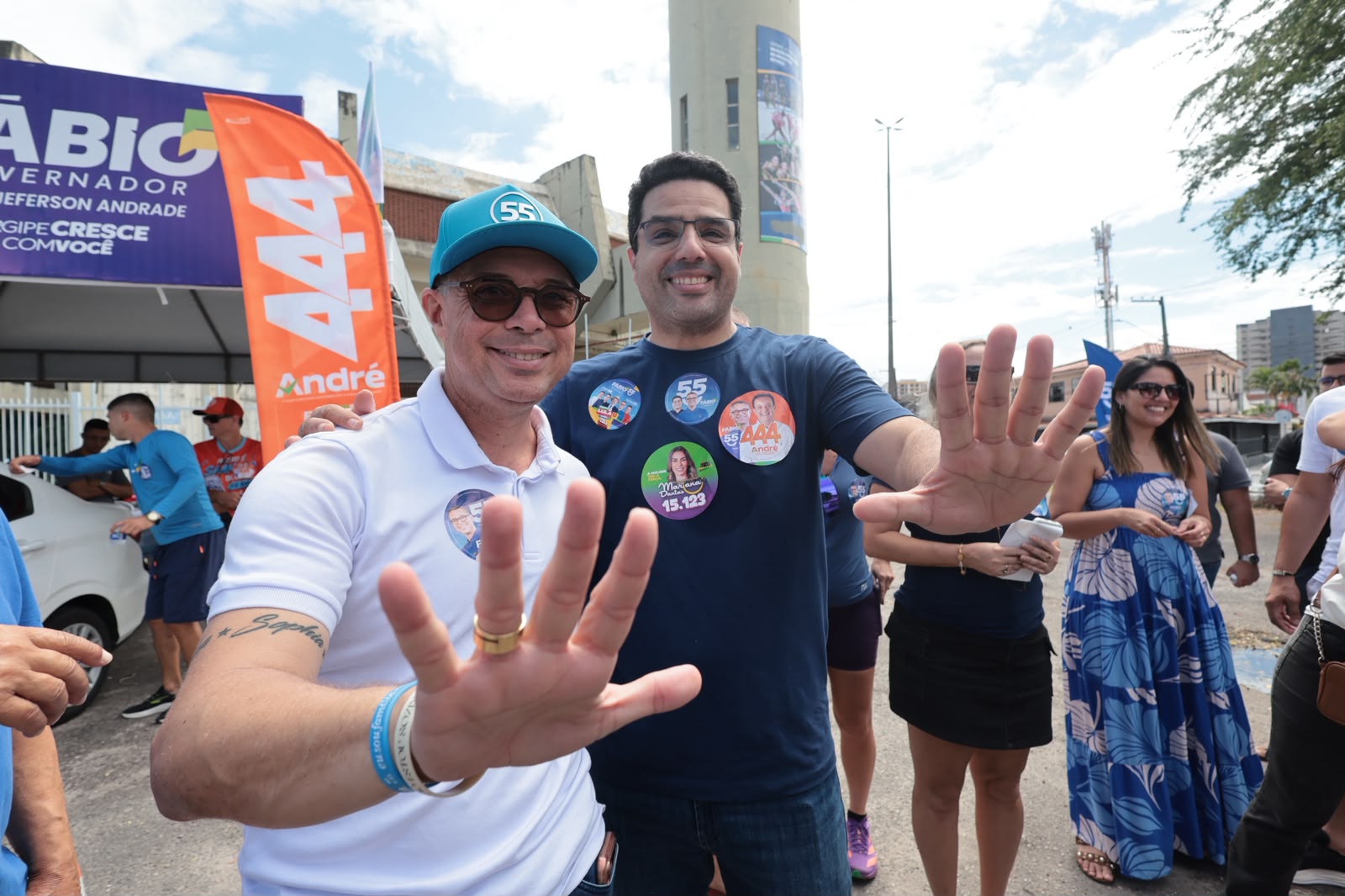 Mitidieri inicia campanha em Aracaju e Socorro com foco em propostas