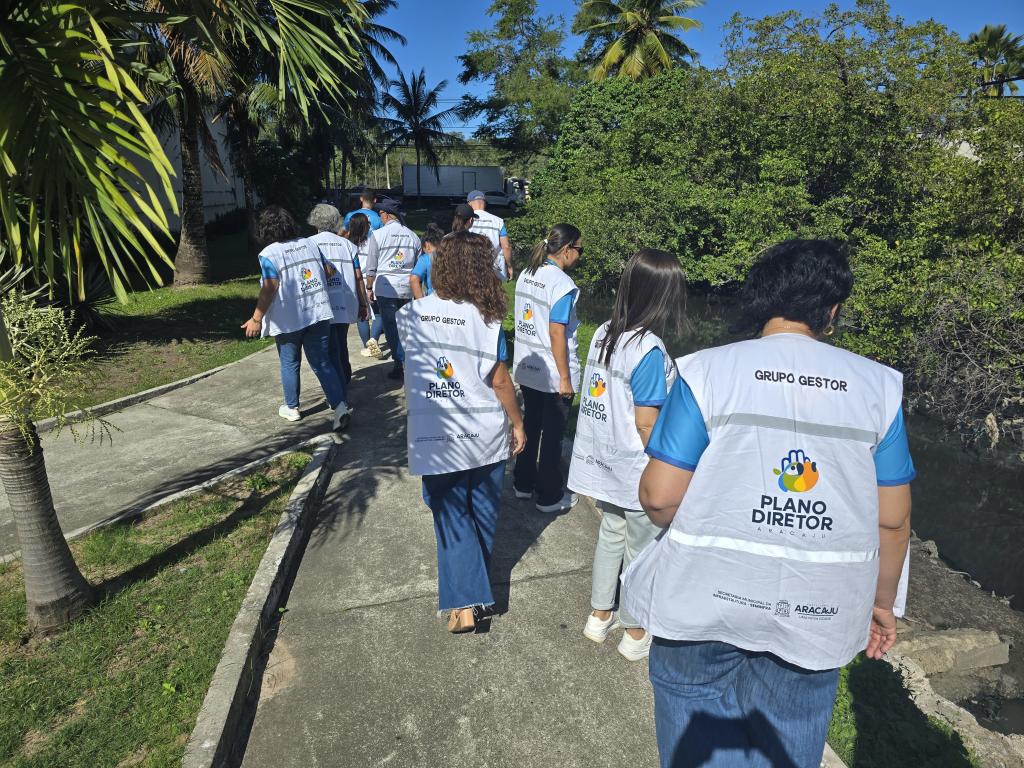 Plano Diretor: grupo testa leitura territorial em bairros de Aracaju