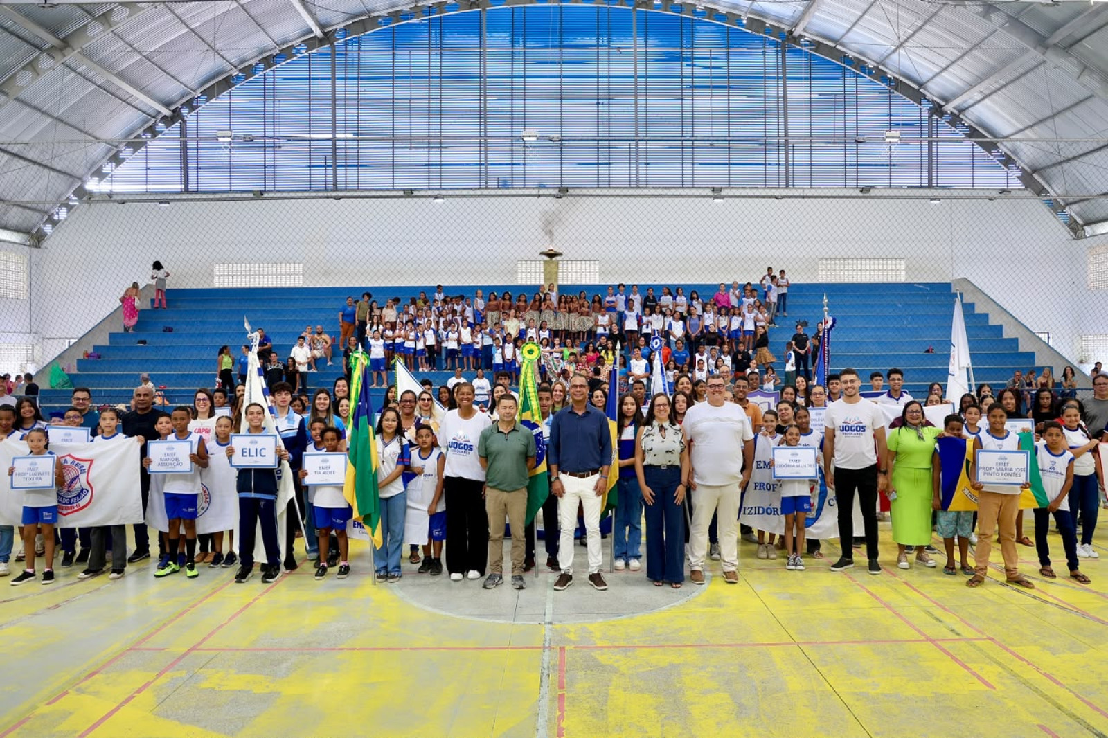 São Cristóvão inicia 4º Jogos Escolares com forte participação estudantil