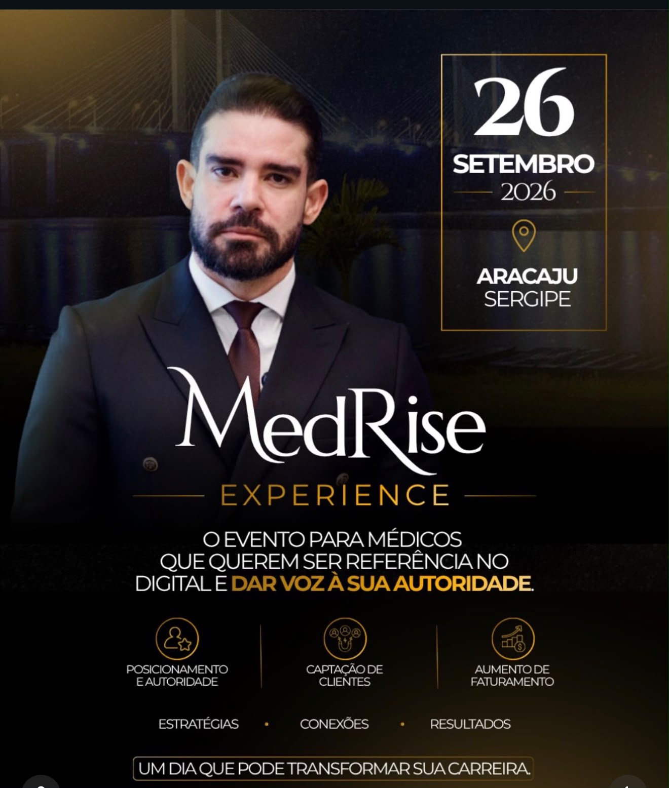 Aracaju recebe o evento MedRise Experience em setembro
