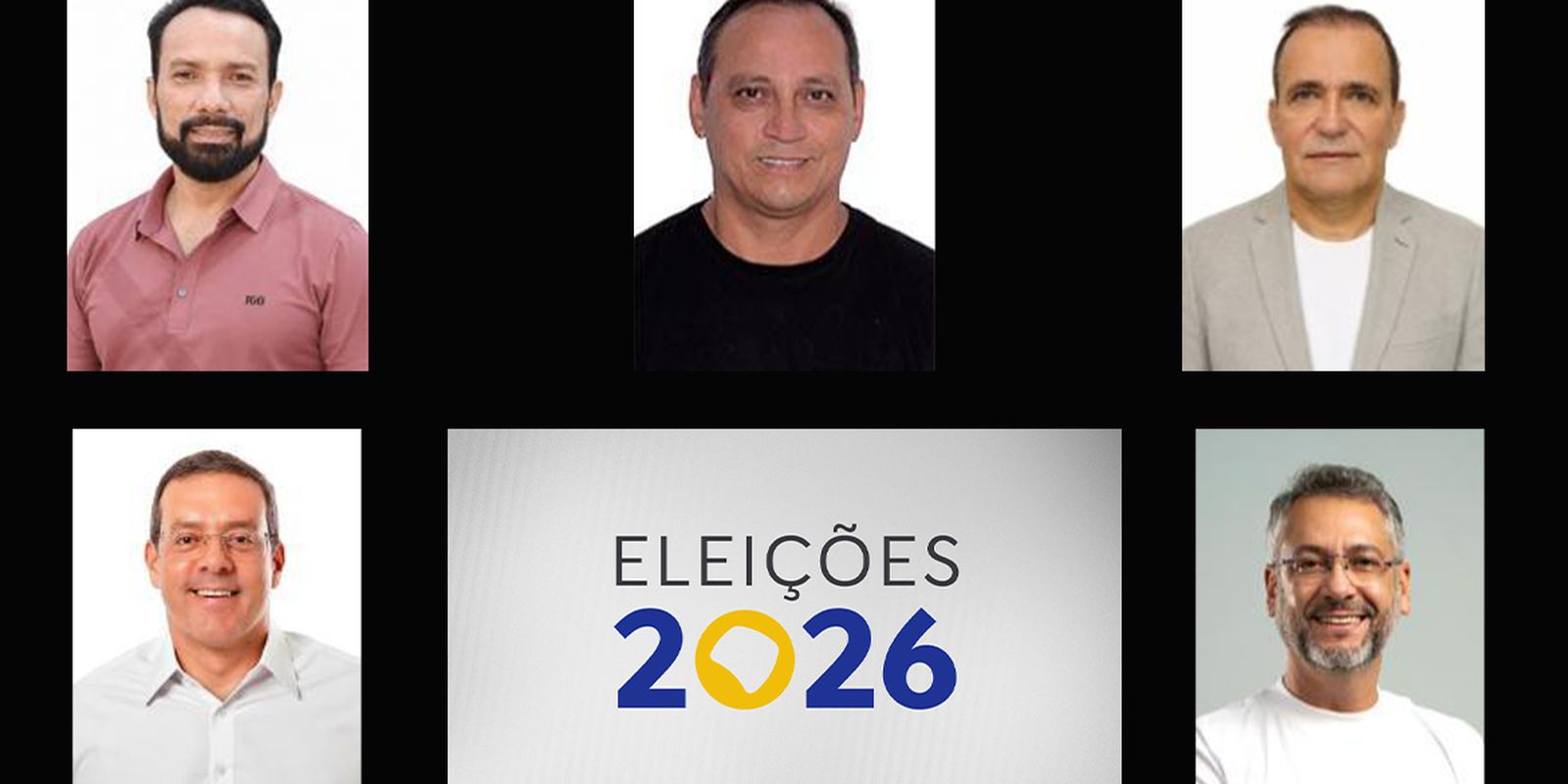 Cinco candidatos disputam o Governo do Amapá em outubro