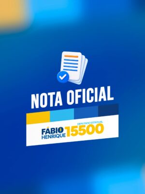 O candidato a deputado estadual Fábio Henrique