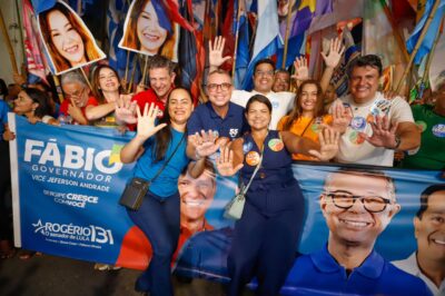 Governador Fábio Mitidieri durante caminhada no Sul de Sergipe