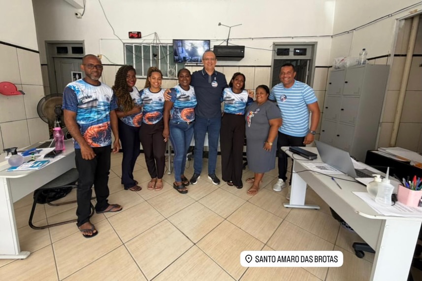 Fábio Henrique em agenda com pescadores e marisqueiras em Sergipe