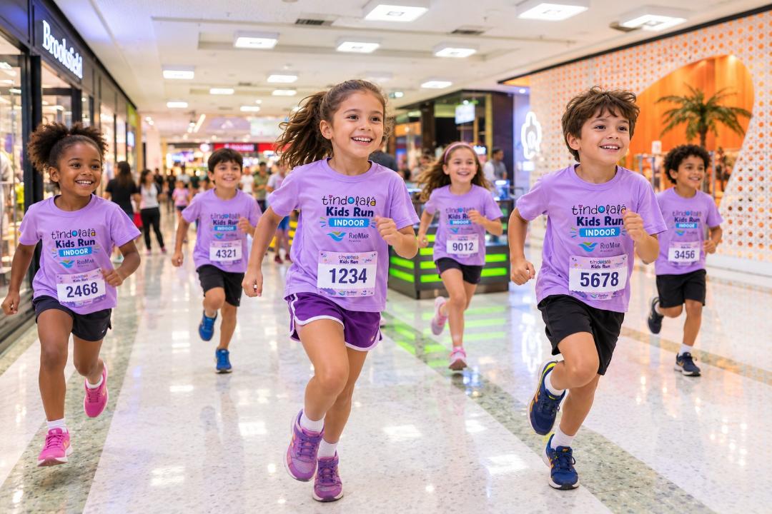Leve as crianças: corrida infantil da Tindolalá acontece no RioMar Aracaju 1 Leve as crianças: corrida infantil da Tindolalá acontece no RioMar Aracaju