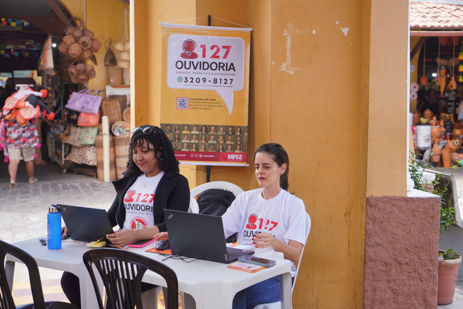 MPSE leva Ouvidoria Itinerante aos mercados Antônio Franco e Milton Santos