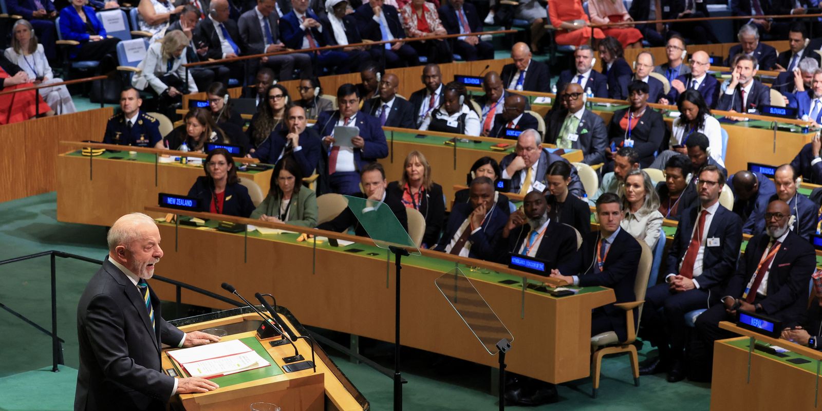 Na ONU, Lula alerta para pressões externas e defende soberania
