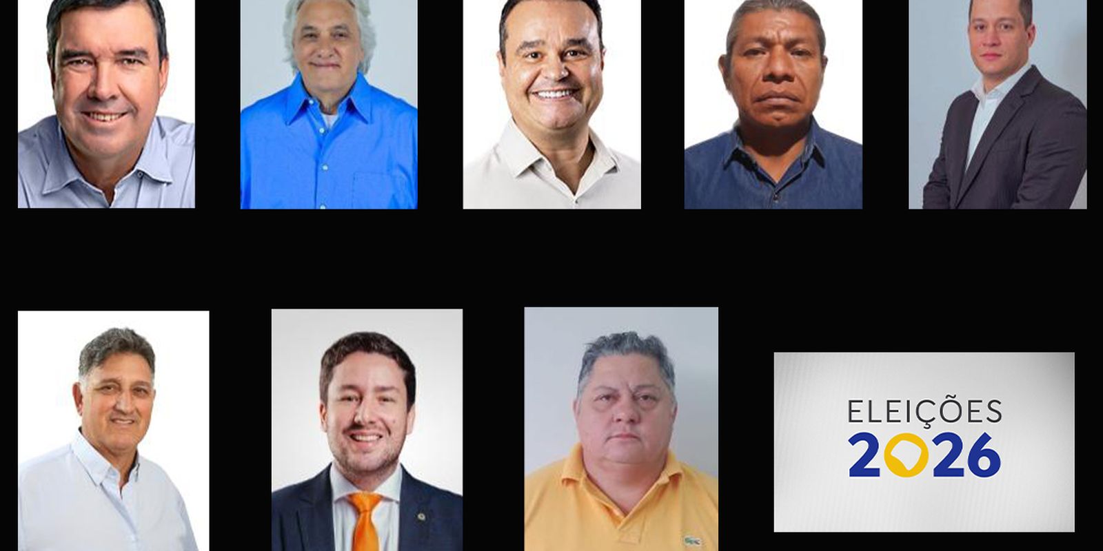 Oito candidatos disputam governo do MS; primeiro turno em 4 de outubro 1 Oito candidatos disputam governo do MS; primeiro turno em 4 de outubro