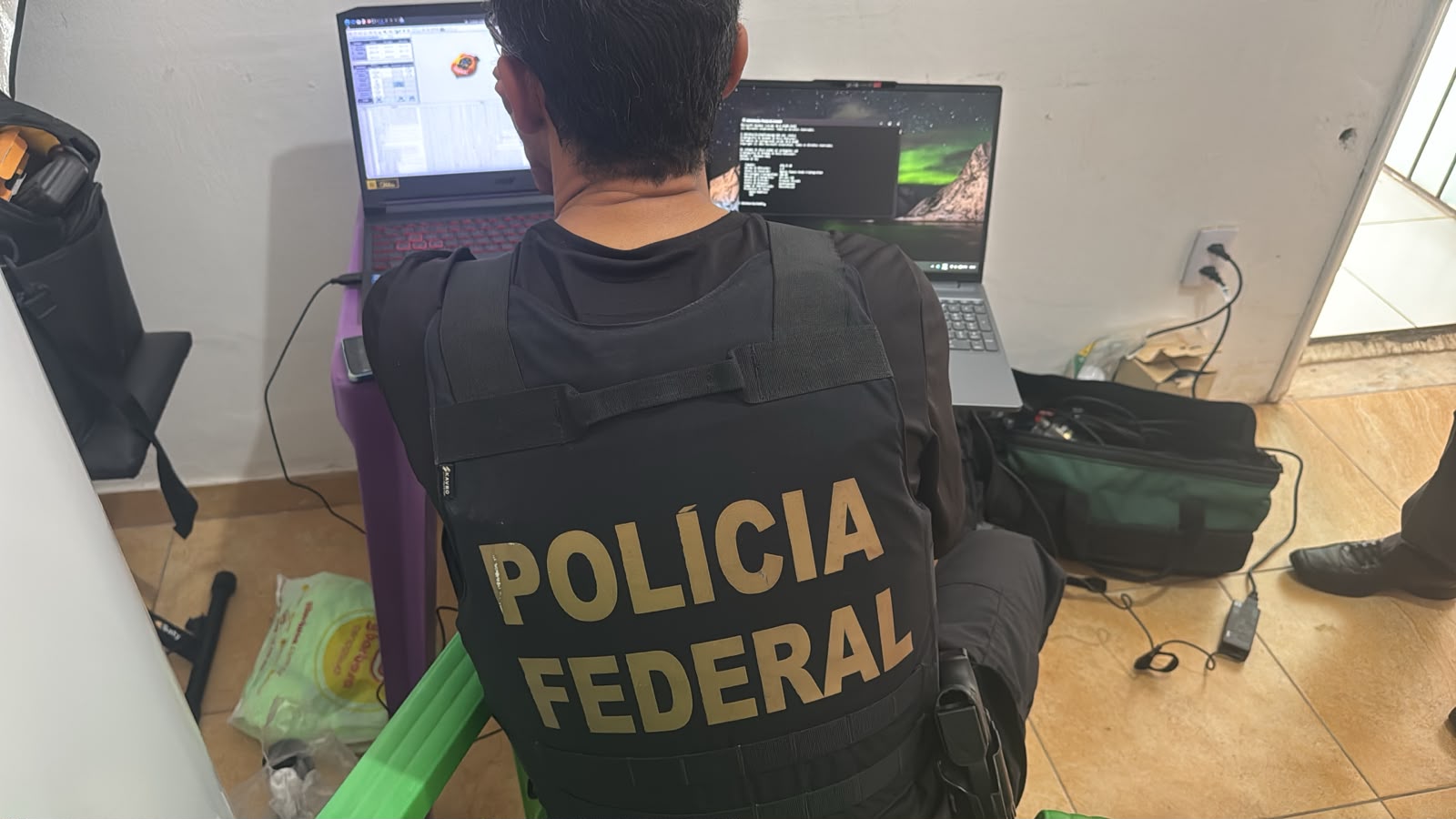 PF realiza buscas em Aracaju na 7ª fase da Operação Argos