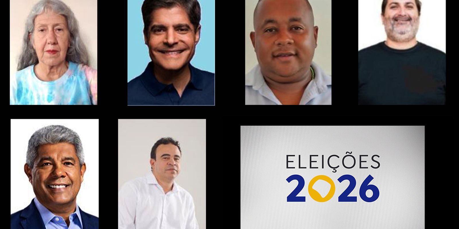 Seis candidatos disputam governo da Bahia; primeiro turno em 4 de outubro