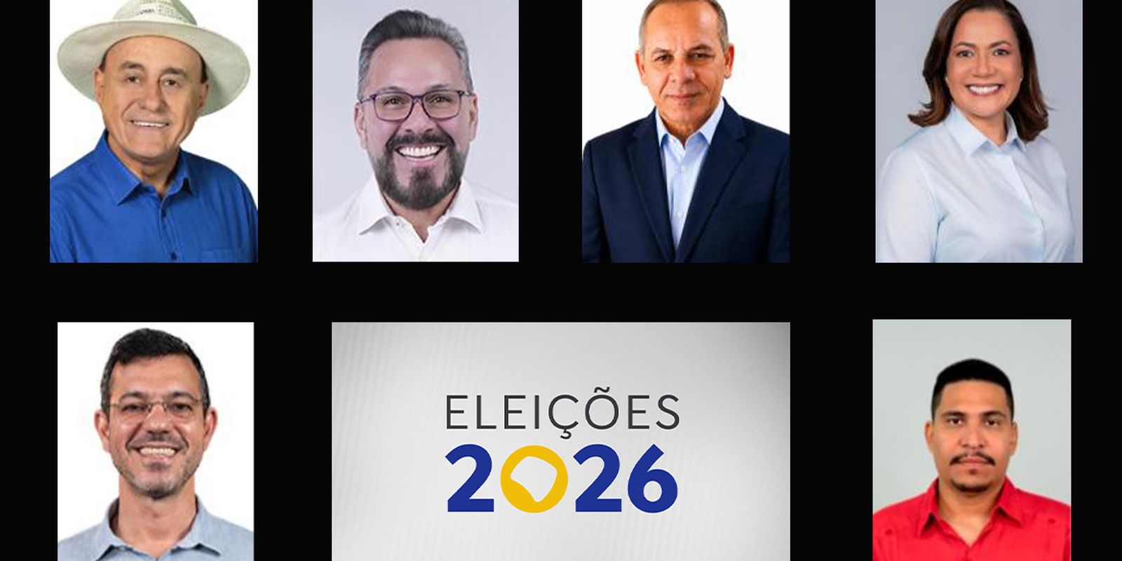 Seis candidatos disputarão o governo do Acre em 2026