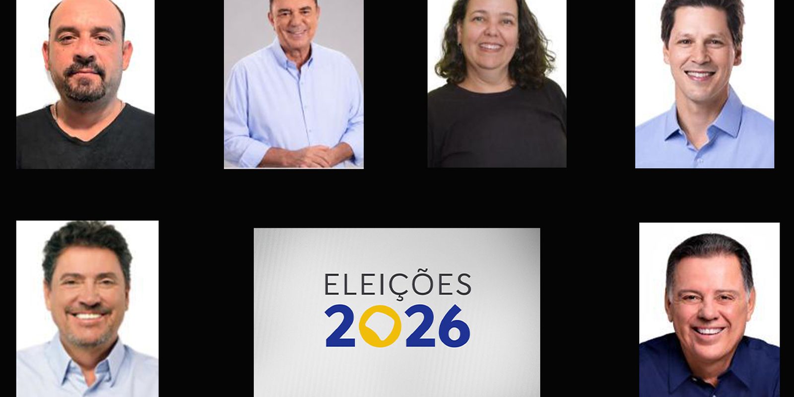 Seis candidatos vão disputar o governo de Goiás em 4 de outubro de 2026