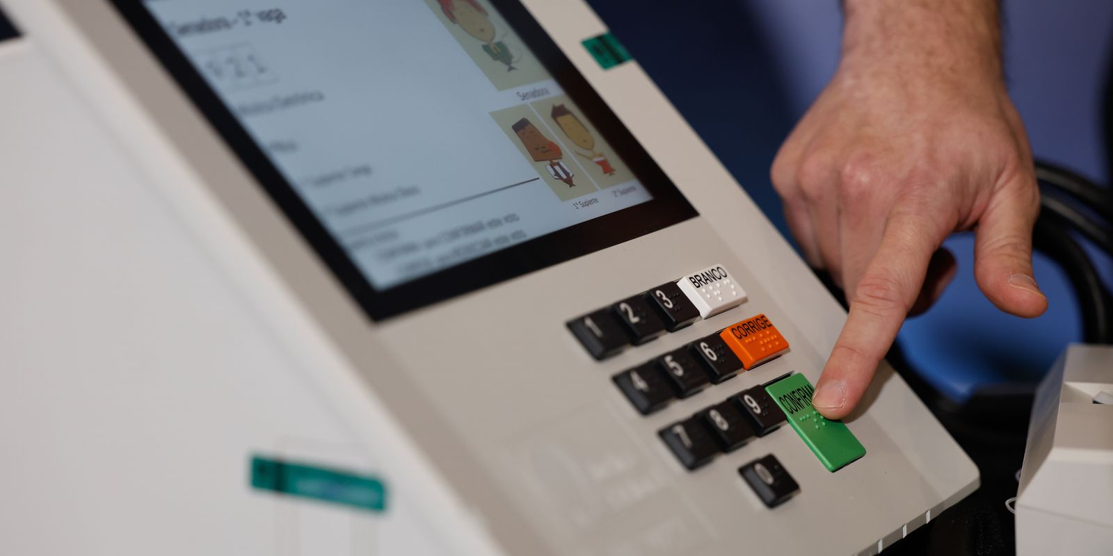 TSE amplia urnas com áudio, Braille e Libras para 1,97 mi eleitores