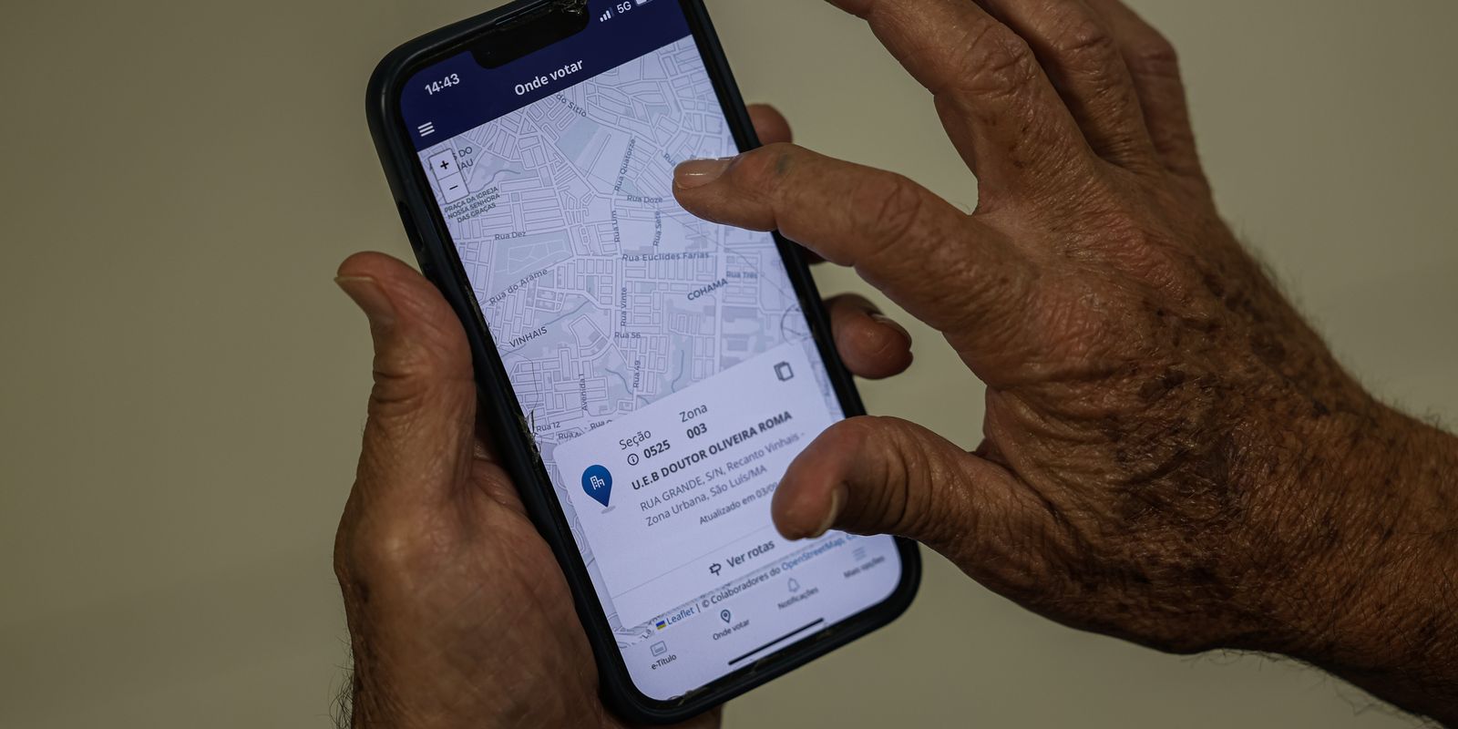 TSE dispara alertas no e-Título com local de votação e orientações