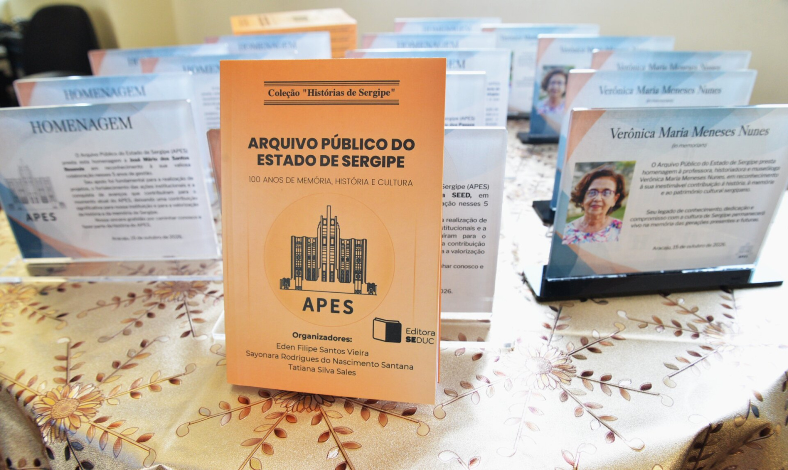 Arquivo Público de Sergipe comemora 103 anos e lança livro