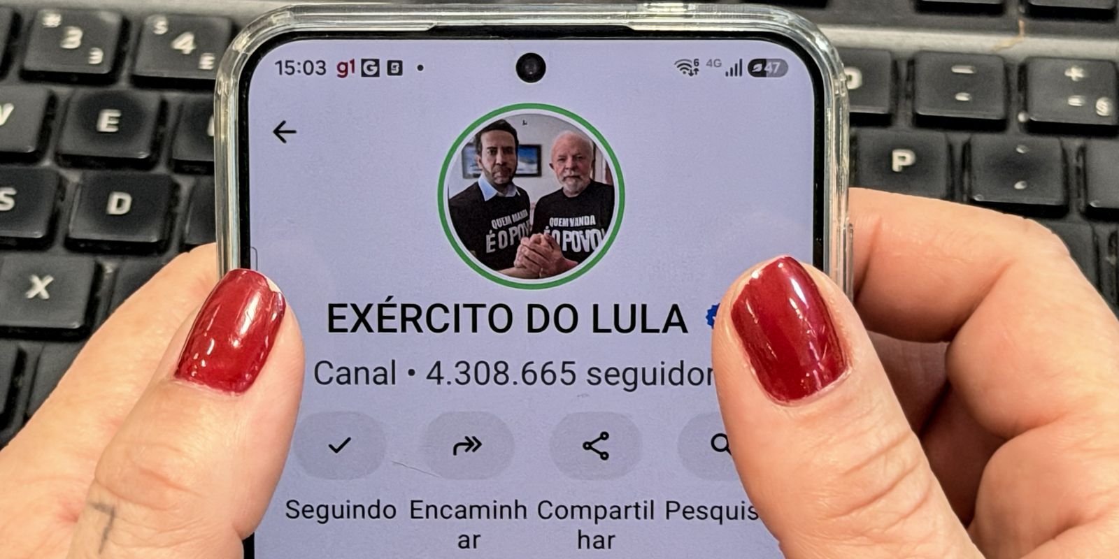 Campanha registra canal 'Exército do Lula' no TSE após pedido de Nunes Marques