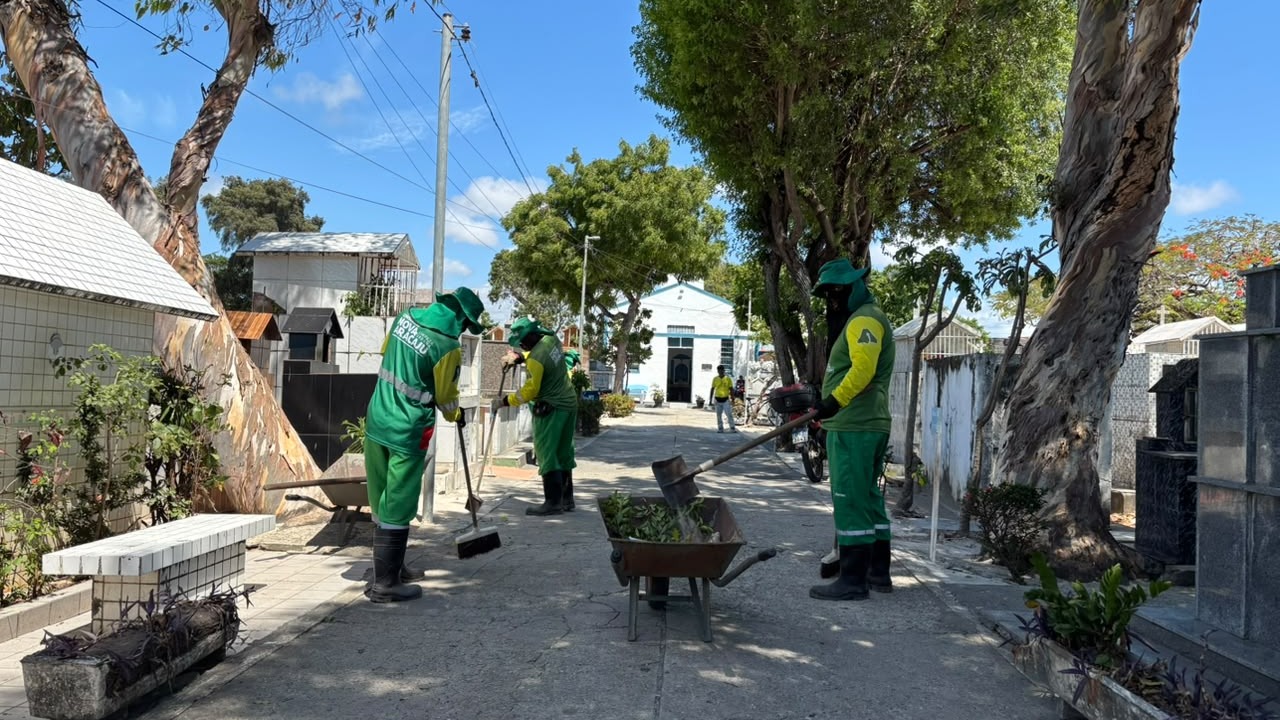 Cemitérios municipais de Aracaju terão esquema especial no Dia de Finados