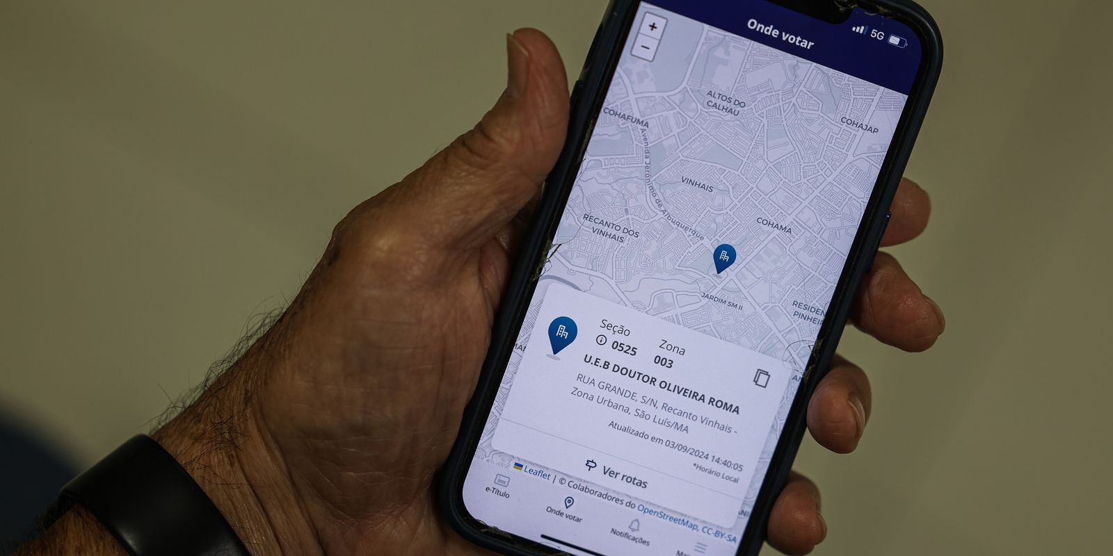Confirme no e-Título: eleitores em trânsito só votam no local transferido