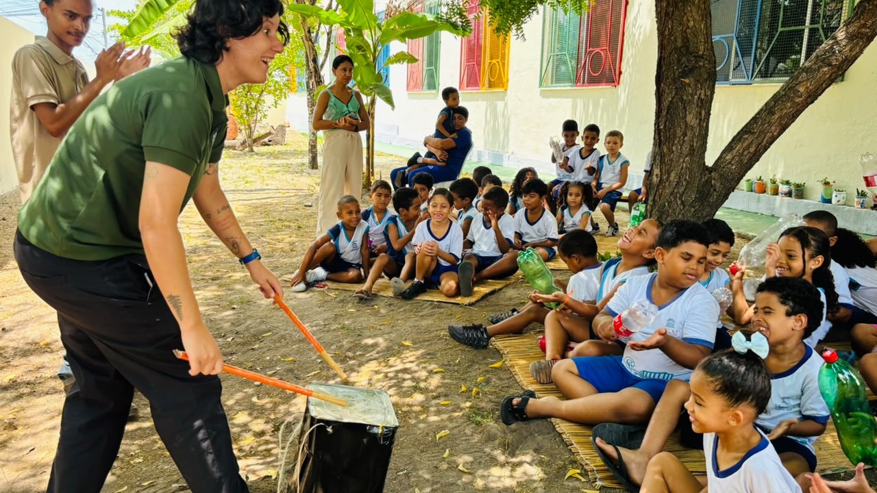 EMEI José Garcez Vieira terá primeiro pátio naturalizado de Aracaju