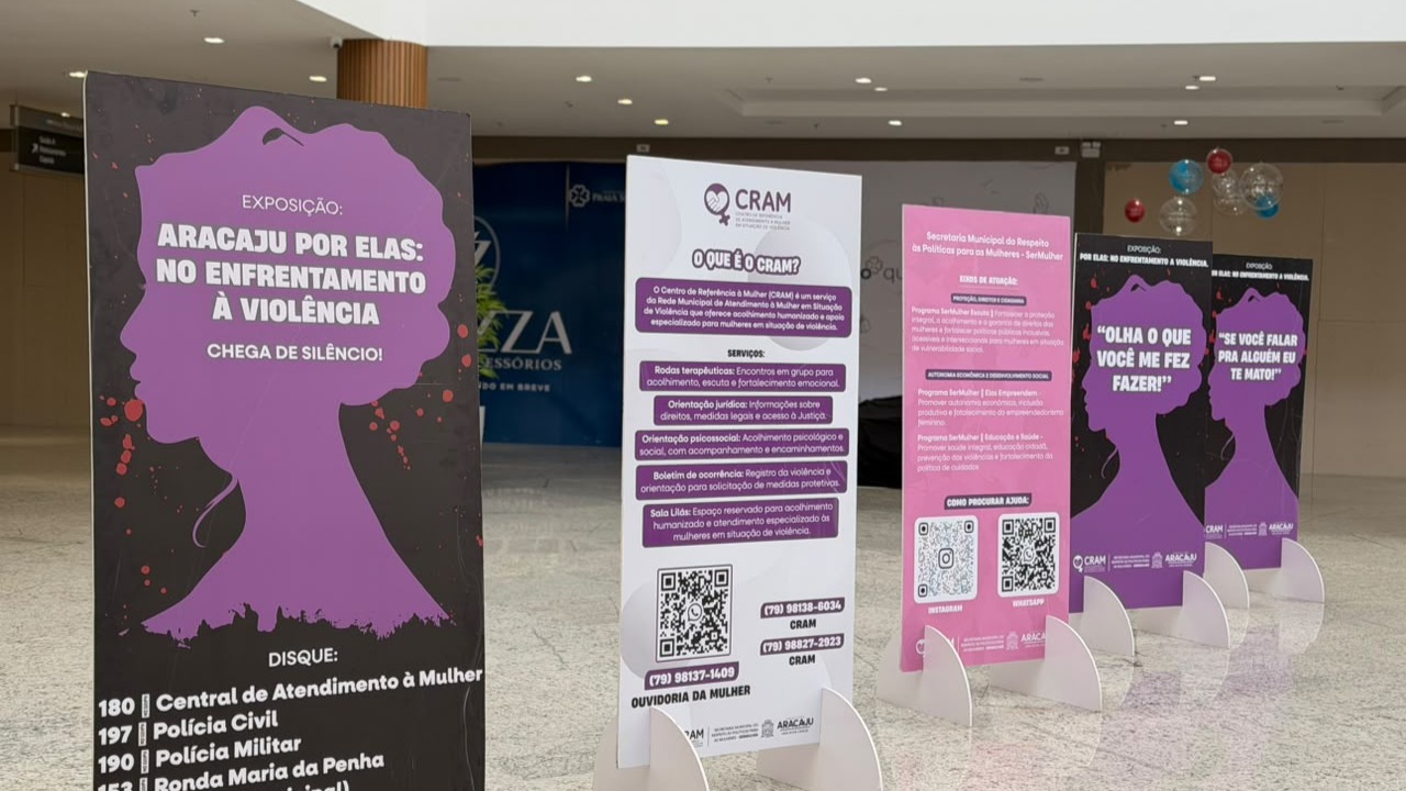 Exposição Aracaju por Elas chega ao Shopping Praia Sul
