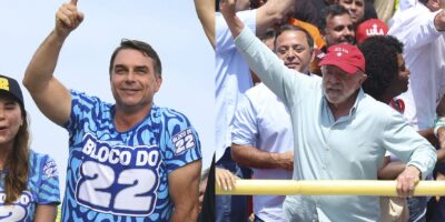 Flávio Bolsonaro e Lula realizam atos finais no RJ, BH e SP