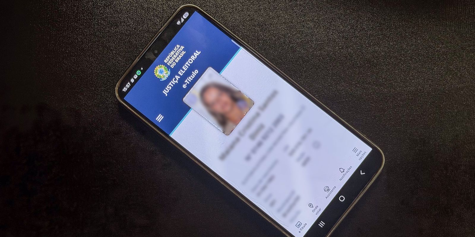 Justifique ausência no 1º turno pelo app e-Título
