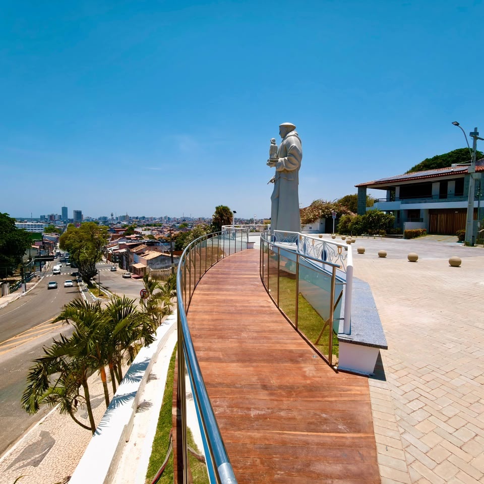 Mirante de Santo Antônio, na colina em Aracaju