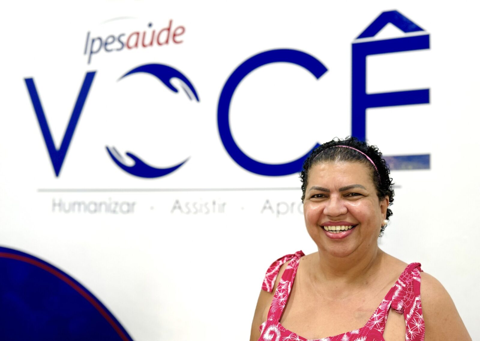A beneficiária Tereza Geane, que fez tratamento pelo Ipes Você